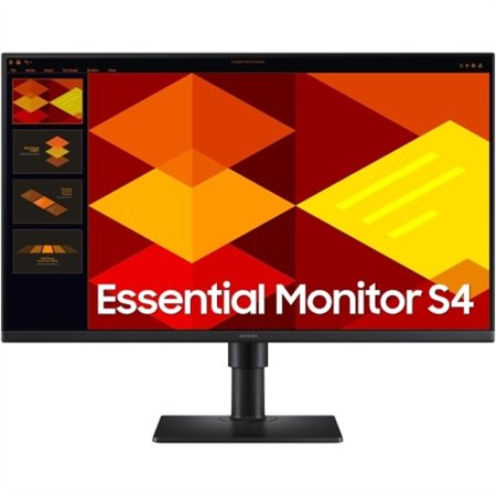 MONITOR SAMSUNG ESSENTIAL S4 27 IPS 100HZ ERGONOMICO DP HDMI BLACK