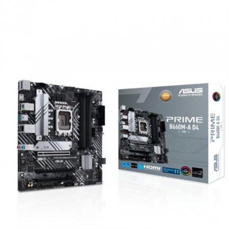 ASUS PRIME B660M-A D4-CSM: (1700) 4DDR4 HDMI DP mATX