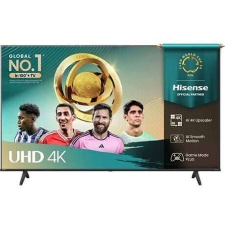 TV Hisense 43" 4K UHD 4K WiFi Smart TV Negro (43A6Q)