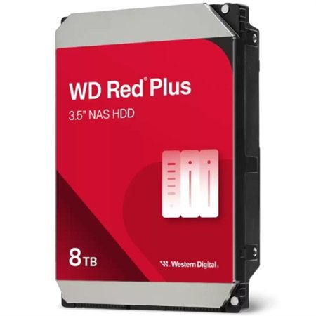 Disco WD Red Plus V3 3.5" 8Tb SATA3 256Mb (WD80EFPX)