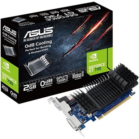 TARJETA DE VIDEO ASUS GT 730 2GB VGA HDMI DVI LP GDDR5 PCIE 2.0
