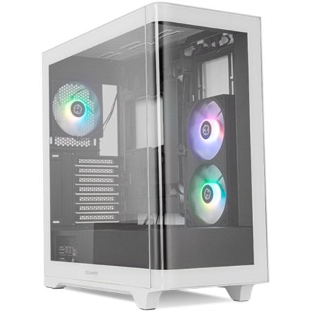 Caja NOX Ether ATX ITX Negra/Blanca (NXHUMMERETHERBW)