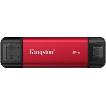 SSD Kingston 2Tb Dual USB-A/C 3.1 Negro/Rojo (SPSD/2TB)