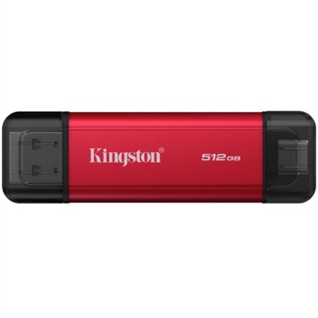SSD Kingston 512Gb Dual USB-A/C 3.1 Negro/Rojo (SPSD/51