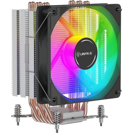 Ventilador CPU Unyka Unycool H60 Negro (UK326001)