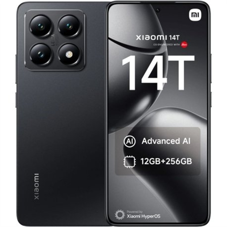 Smartphone XIAOMI 14T 6.67" 12Gb 256Gb 5G Negro