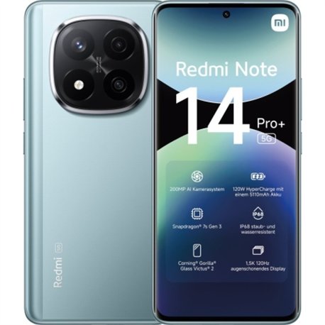 Smartp XIAOMI Redmi Note 14Pro+ 6.67" 8Gb 256Gb 5G Azul
