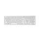 Teclado Nilox Wireless Bluetooth Blanco (NXKBW01S)