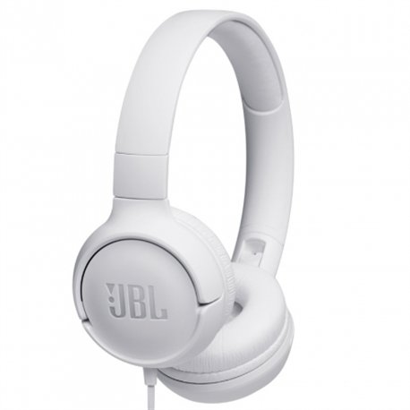 Auriculares JBL Tune 500 3.5mm Blancos (JBLT500WHT)