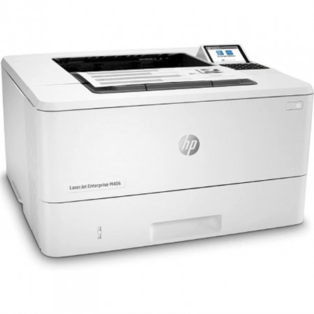 IMPRESORA HP LASER MONOCROMO LASERJET ENTERPRISE M406DN DUPLEX WHITE