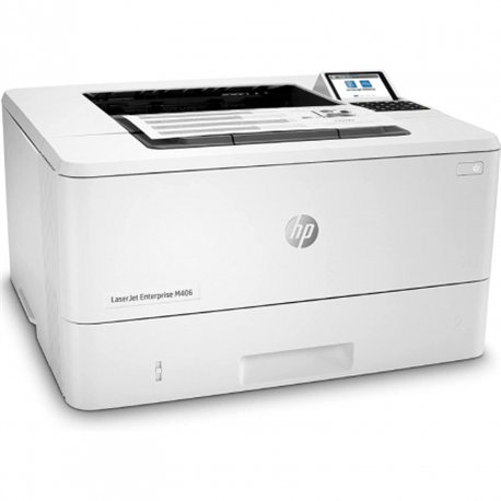 IMPRESORA HP LASER MONOCROMO LASERJET ENTERPRISE M406DN DUPLEX WHITE