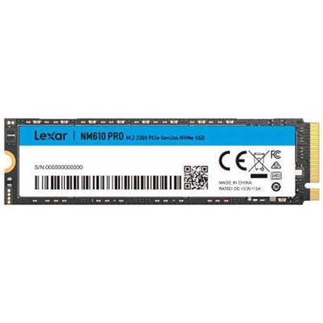 SSD LEXAR NM610 500Gb M.2 NVMe PCIe (LNM610P500G-RNNNG)