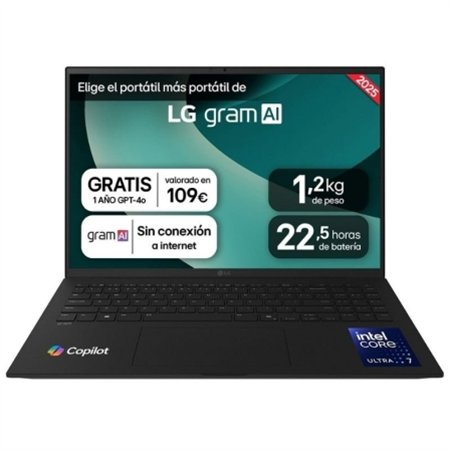 LG 16" U7-255H 32Gb 1Tb SSD FreeOS (16ZD90T-G.AX88B)