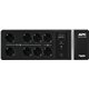 S.A.I. APC 500VA 300W 8xSchuko USB Negra (BE500G2-GR)