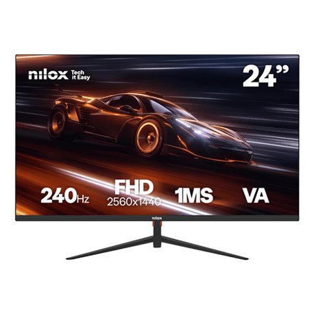 Monitor NILOX 24" 240Hz VA LCD FHD Negro (NXM24FHD2401)