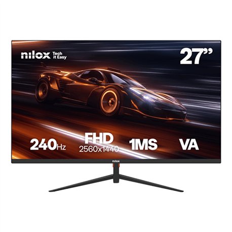 Monitor NILOX 27" 240Hz VA FHD Negro (NXM27FHD2401)