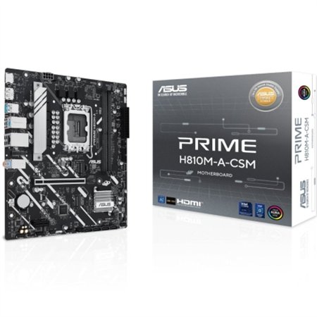 ASUS PRIME H810M-A-CSM: (1851) 2DDR5 HDMI DP RJ45 mATX