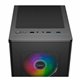Caja UNYKA Mir 100 ARGB USB-A ATX Negra (UK511303)
