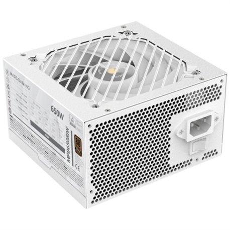 Fuente Mars Gaming 650W ATX 80+Bronze Blanca(MPB650SIW)