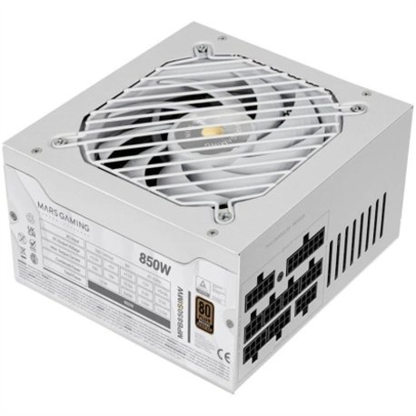 Fuente Mars Gaming 850W 80+Bronze Blanca (MPB850SIMW)