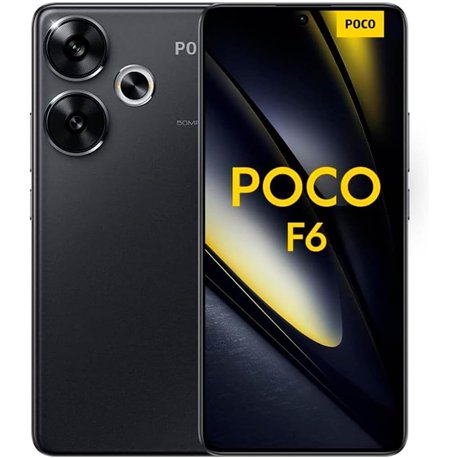 Smartphone XIAOMI Poco F6 6.67" 8Gb 256Gb 5G Negro