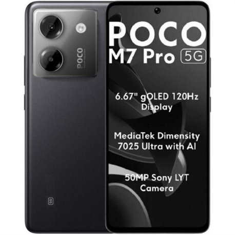 Smartphone XIAOMI Poco M7 Pro 6.67" 8Gb 256Gb 5G Negro