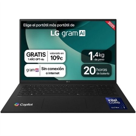LG 17" U7-255H 32Gb 1Tb SSD FreeOS (17ZD90T-G.AX88B)