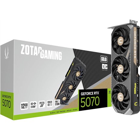 Zotac GAMING GeForce RTX 5070 SOLID OC NVIDIA 12 GB GDDR7