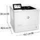 HP LaserJet Enterprise M612DN Dúplex Blanca (7PS86A)