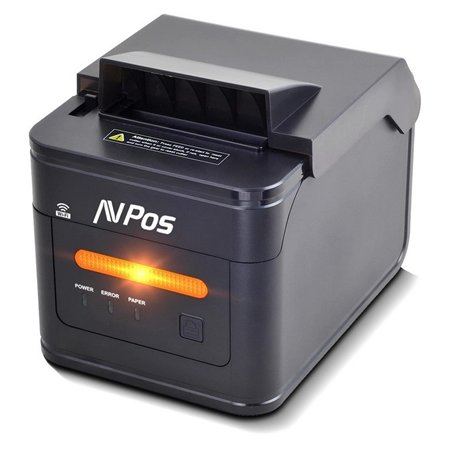 IMPRESORA AVPOS TERMICA K46W USB + SERIE + WIFI + LAN AVISADOR LUZ + ACUST 3YR GAR