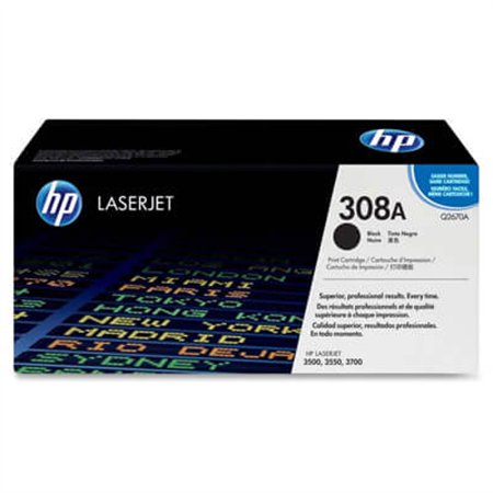 Toner HP LaserJet 308A Negro 20000 páginas (Q2670A)