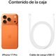 Apple iPhone 17 Pro 6.3" 256Gb 5G Naranja (MG8H4QL/A)
