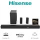 Barra de sonido Hisense 5.1 580W HDMI BT5.3 (AX5100Q)