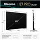 Tv Hisense  E7Q PRO 100" QLED 4K UHD 144Hz (100E7Q PRO)