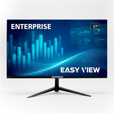 MONITOR ENTERPRISE EASY-VIEW 27 FULL-HD 100HZ VGA + HDMI VESA ULTRA THIN BORDER FREE 3YR GAR
