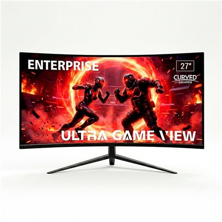 MONITOR ENTERPRISE ULTRAGAME-VIEW 27 CURVO 200HZ 2 X HDMI + 2 X DISPLAYPORT MULTIMEDIA VESA 3YR GAR