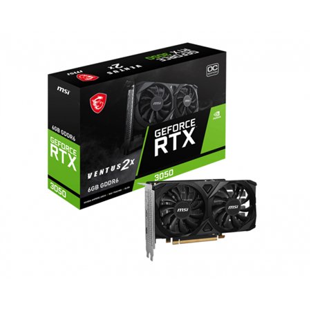 MSI RTX 3050 VENTUS 2X E 6G OC 6GB GDDR6 (912-V812-056)