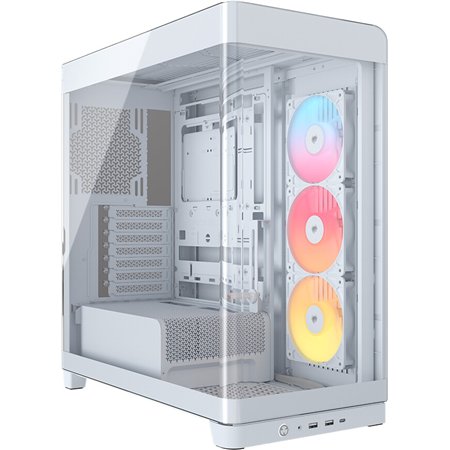 Caja Corsair FRAME 4500X RS-R ARGB Blanco(CC-9011315-WW