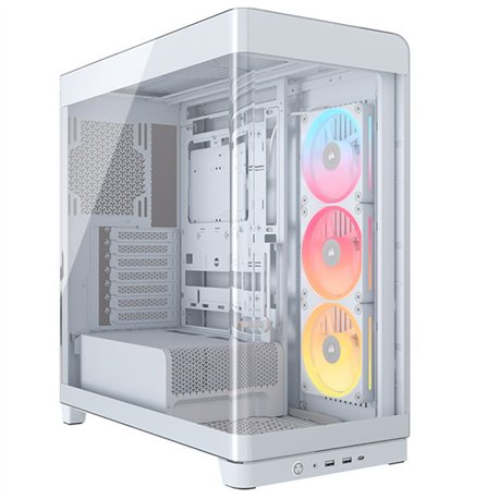Caja Corsair FRAME 4500X LX-R RGB Blanco(CC-9011317-WW)