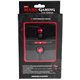 Auriculares Mars Gaming Intraurales Rojo/Negro (MIH1)