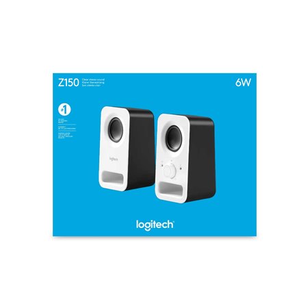 Altavoces LOGITECH Z150 2.0 6W Blancos (980-000815)