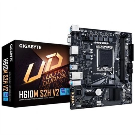 GIGABYTE H610M S2H V2:(1700) 2DDR4 HDMI VGA DVI DP mATX