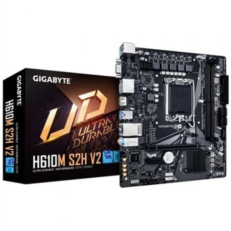 GIGABYTE H610M S2H V2:(1700) 2DDR4 HDMI VGA DVI DP mATX