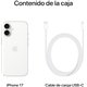 Apple iPhone 17 6.3" 256Gb WiFi 5G Blanco (MG6K4QL/A)