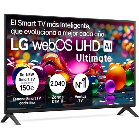 Tv LG 43" UHD 4K Wifi5 Smart Tv 3HDMI Usb (43UA75006LA)