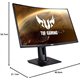 Monitor ASUS 27" VG27VQ VA FHD 165Hz Curvo HDMI Negro