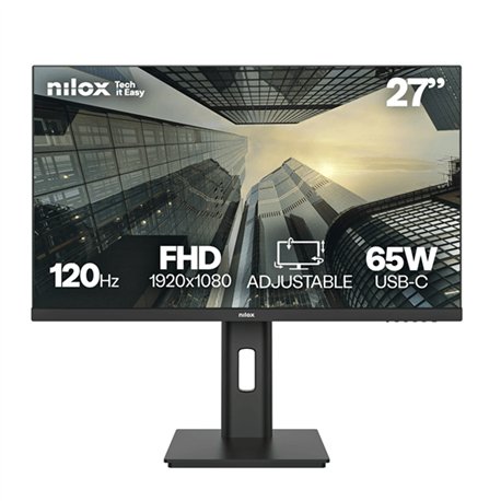 Monitor NILOX 27" FHD 120Hz Negro (NXM27REG12065)