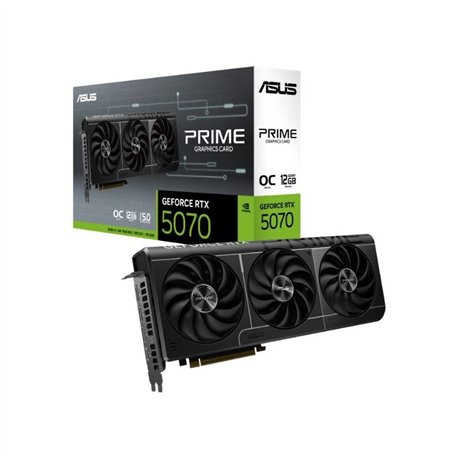TARJETA DE VIDEO NVIDIA ASUS PRIME OC RTX 5070 12GB GDDR7