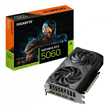 GIGABYTE GeForce RTX 5060 WindForce MAX OC 8Gb GDDR7