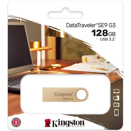 Pendrive Kingston SE9 G3 128Gb USB-A 3.0(DTSE9G3/128GB)